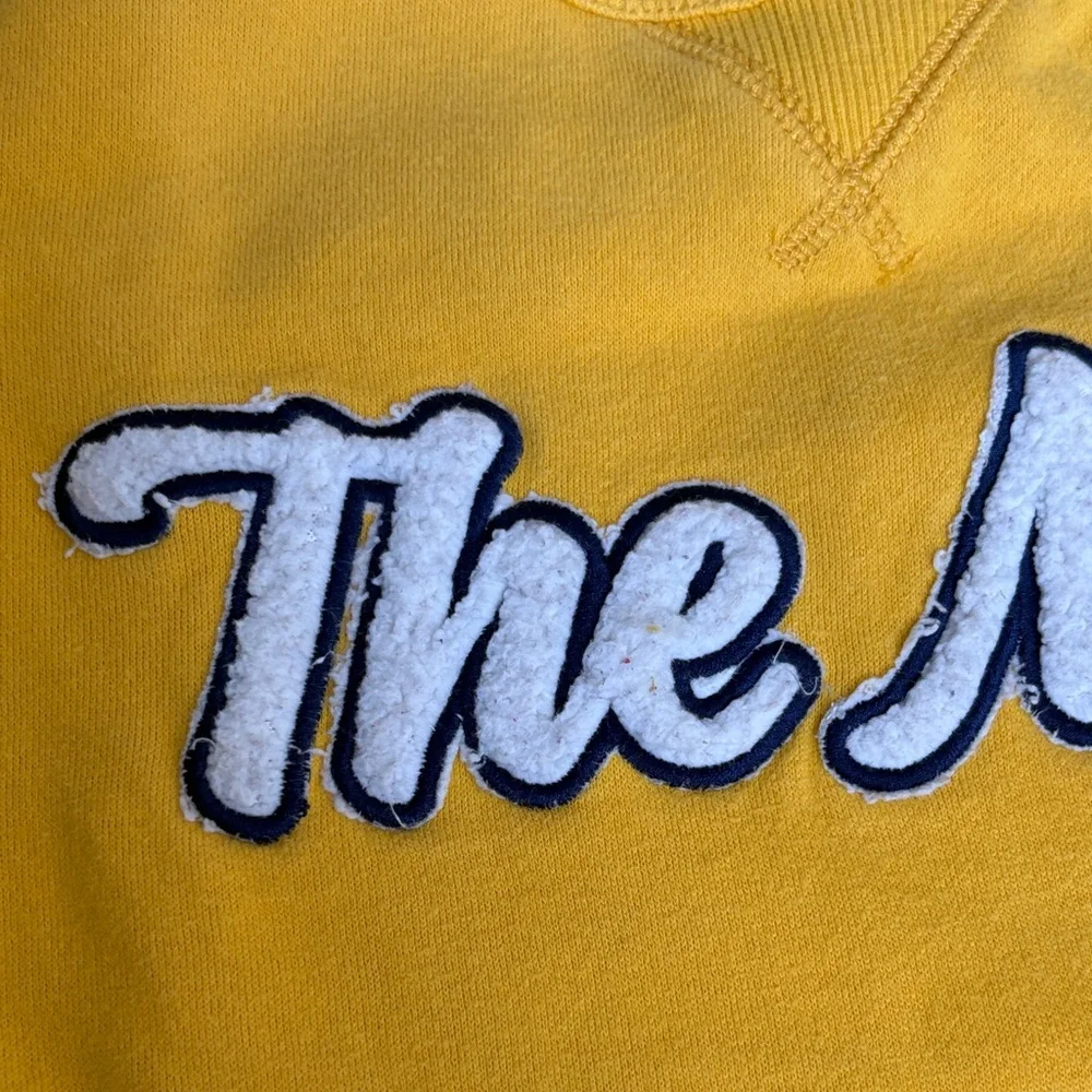 Yellow 'The Man' Men's Sweater
